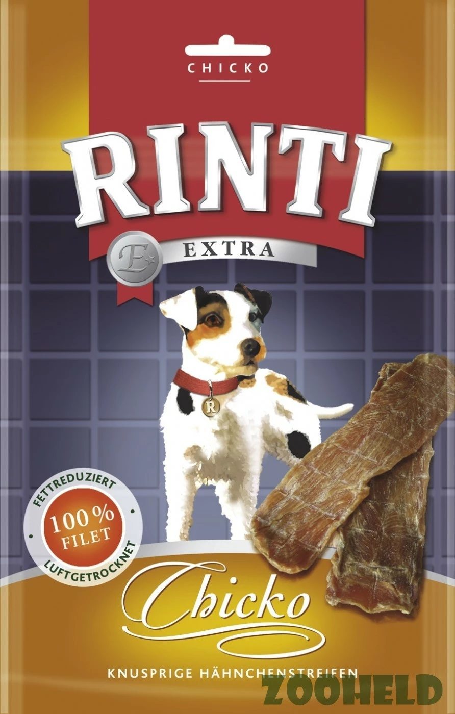 Rinti Chicko Hähnchenstreifen | 12x 90g Hundesnack