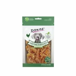 Dokas Hundesnack Hühnerbrust In Stückchen | 10x70g Hundesnack