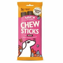 Lilys Kitchen Dog Chew Sticks With Beef | 10x 120g