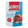 Rinti PB Nassfutter Kennerfleisch Geflügelherzen | 10x 400g