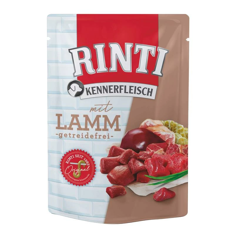 Rinti PB Nassfutter Kennerfleisch Lamm | 10x 400g