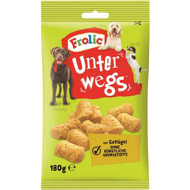Frolic Unterwegs Mit Geflügel | 11 X 180g Hundesnack