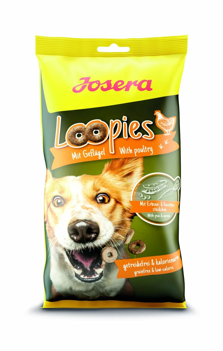 Josera Loopies Mit Geflügel | 11x 150g Hundsnack, Leckerli