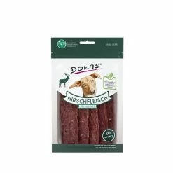 Dokas Snack Hirschfleisch Getrocknet | 12x 60g