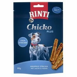 Rinti Extra Chicko Pl. Fischst. Lachs&Huhn | 12x 80g