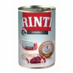 Rinti Sensible Lamm + Reis | 12x 400g Hundefutter Nass