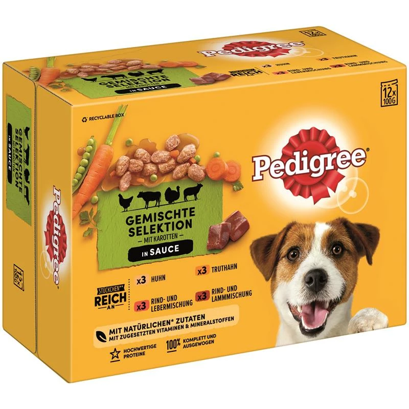 Pedigree Adult Gemischte Selektion Im Multipack | 48x 100g