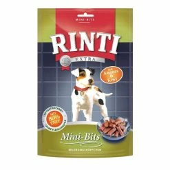 Rinti Mini Bits Ente & Ananas | 12x 100g Hundesnack