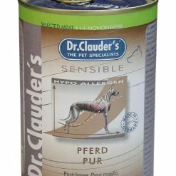 Dr. Clauders Selected Meat Sensible Pferd Pur | 6x 400g Hundefutter