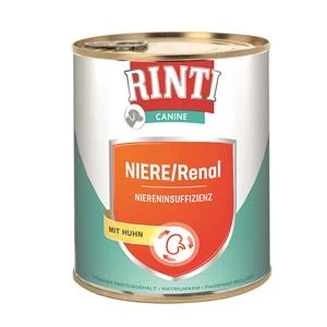 RINTI Canine Niere/Renal Huhn | 6x 800g Diät-Hundefutter Nass