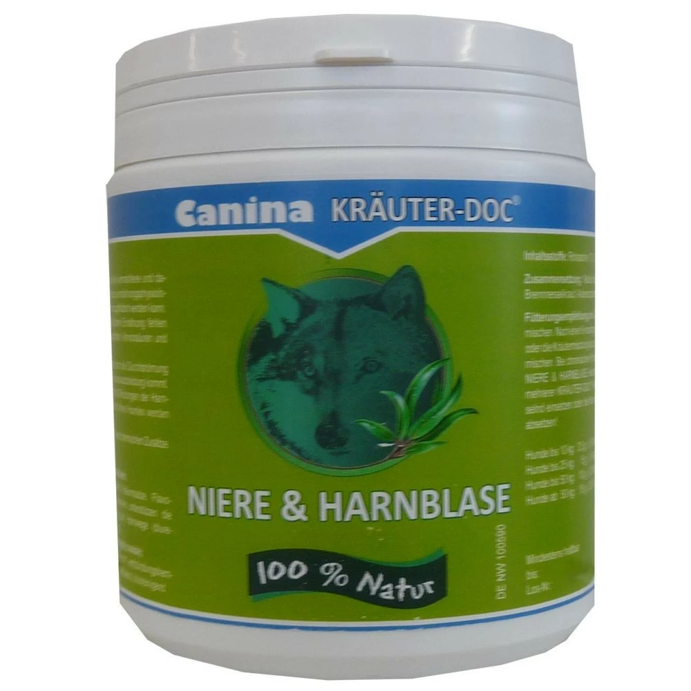 Canina Pharma KRÄUTER-DOC | 300g Niere & Harnblase
