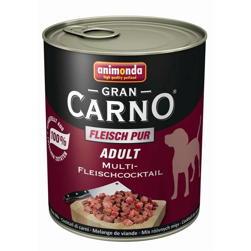 Animonda GranCarno Fleischcocktail | 6x 800g Hundefutter