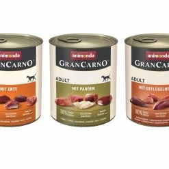 Landshome [Paket] Animonda GranCarno Adult Multipack Je 6x 800g | Pansen + Ente + Geflügelherz