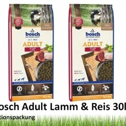 [Paket] Bosch Adult Lamm & Reis | 30kg Hunde Trockenfutter