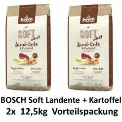 [Paket] Bosch SOFT Land-Ente & Kartoffel | 2x 12,5kg Trockenfutter