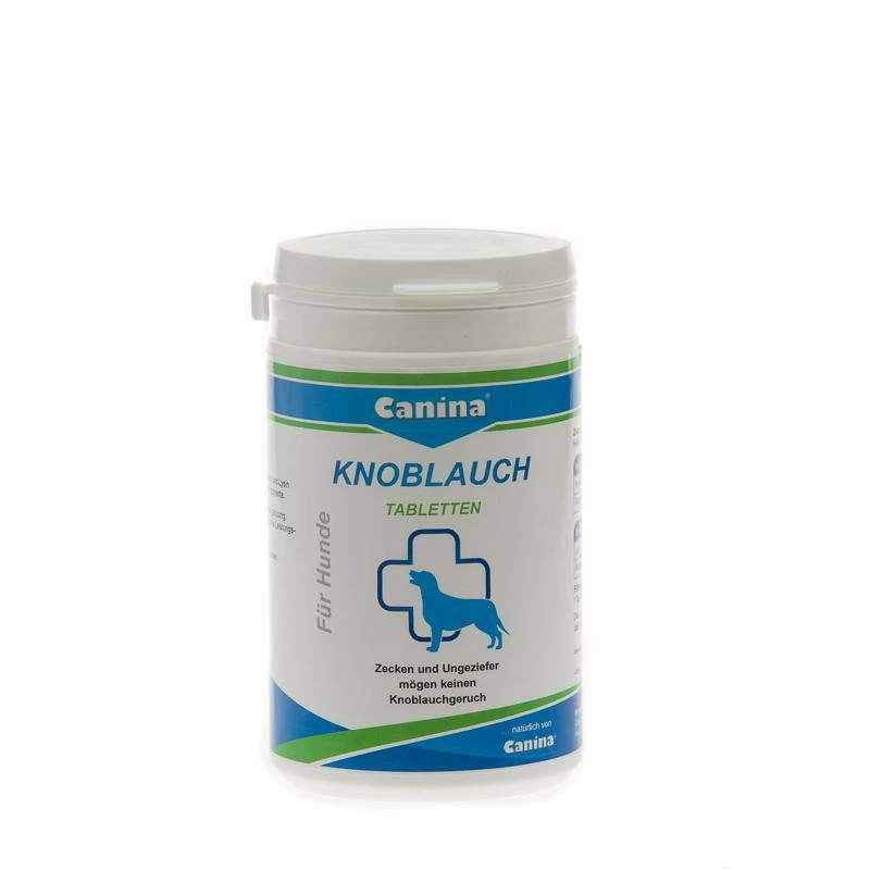 Canina Pharma Knoblauch Tabletten | 180g Hilft Gegen Zecken