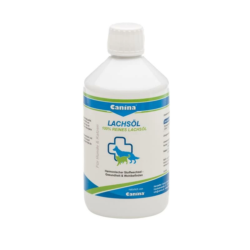 Canina Pharma Lachsöl | 500 Ml Vitamine F. Hunde Und Katzen