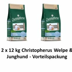 [Paket] Christopherus Welpe & Junghund | 2 X 12kg Welpenfutter Vorteilspack
