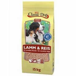 Classic Dog Lamm & Reis | 15kg Hundefutter Trocken