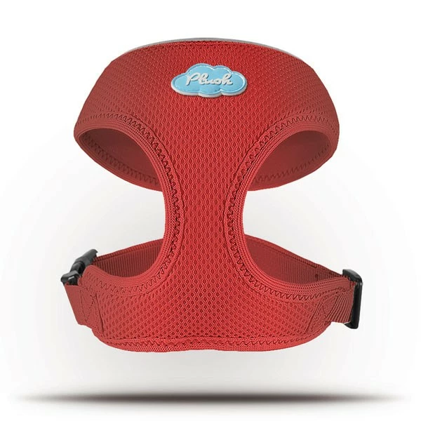 Curli Basic Geschirr Air-Mesh | Rot S Brustumfang 36-41cm