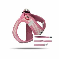 Curli Vest Puppy Set Pink-circles | Gr. M Hundegeschirr Für Welpen
