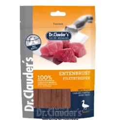 Dr. Clauders Dog Entenbrustfiletstreifen | 10x 80g Hundesnack