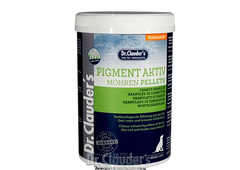 Dr. Clauders Pigment Aktiv Möhren Pellets | 600g Für Hunde