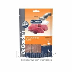 Dr. Clauders High Premium Entenbrustfilet | 10x 80g Hundesnack