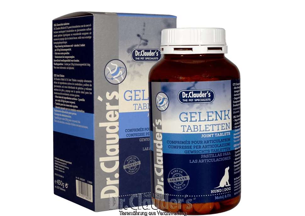 Dr. Clauders Hunde Mobil & Fit | 450g Gelenk Tabletten