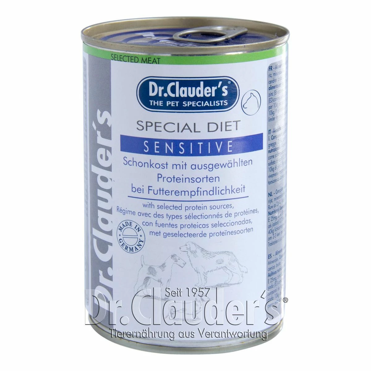 Dr. Clauders Special Diet Sensitive | 6x 400g Hundefutter