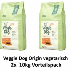 [Paket] Green Petfood VeggieDog Origin | 2x 10kg Vorteilspackung