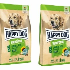 [Paket] Happy Dog NaturCroq Lamm & Reis | 2x 11kg Sparpackung