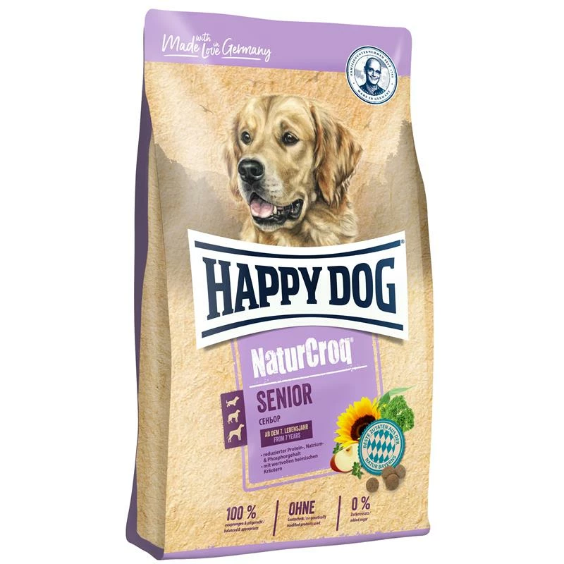 Happy Dog NaturCroq Senior | 4kg Hundefutter Für ältere Hunde