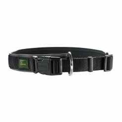 Hunter Neopren Vario Plus Schwarz/Grau | 55-60cm X 25mm Hundehalsband