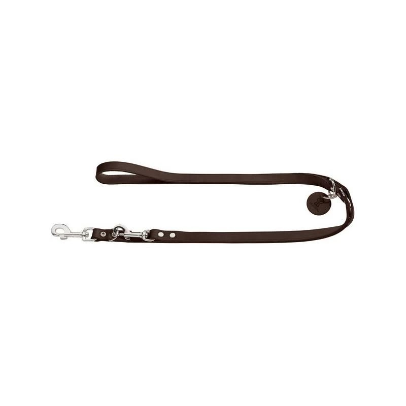 Hunter Verstellbare Führleine Dunkelbraun | 20mm X 200cm Hundeleine