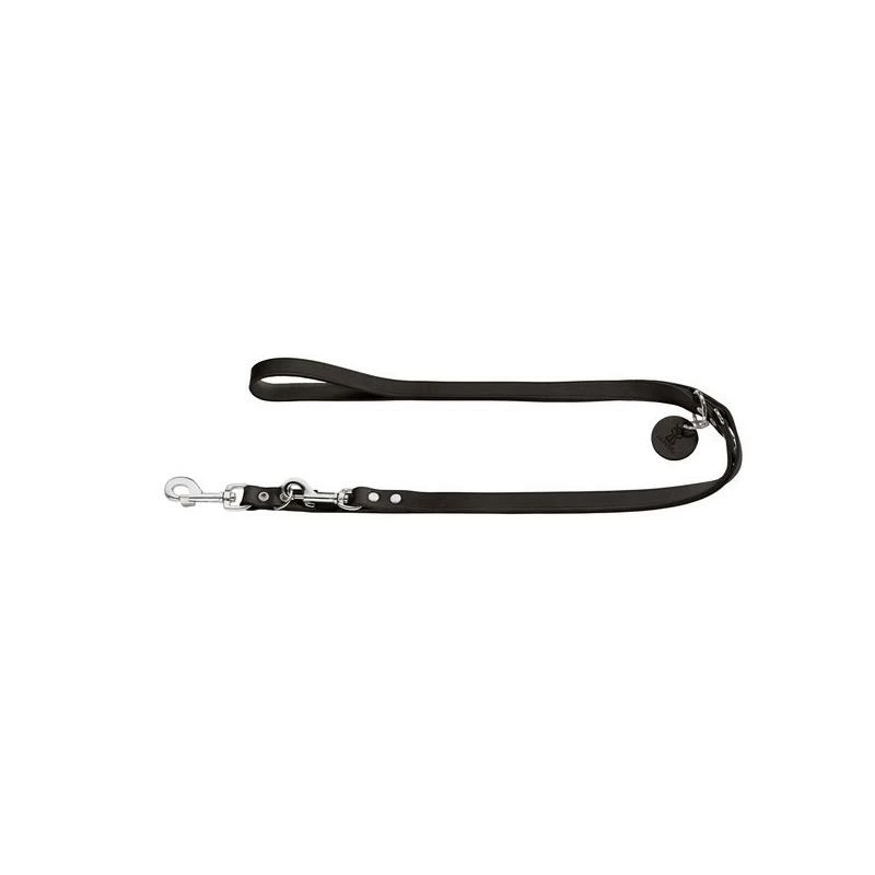 Hunter Verstellbare Führleine Schwarz | 20mm X 200cm Hundeleine