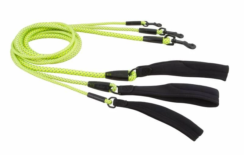 Hurtta Dazzle Seil-Leine Gelb | 120cm X 11mm Hundeleine