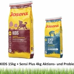 [Paket] Josera Emotion Kids | 15kg + 4,5kg Sensi Plus Hundefutter