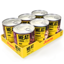 Josera Hundenassfutter Meat Lovers Pure Multipack | 6x800g