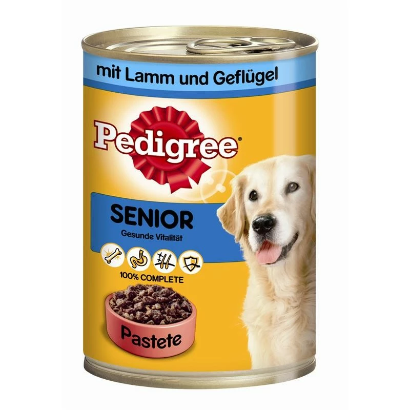 Pedigree Senior Lamm & Geflügel | 12x 400g Hundenassfutter