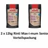 [Paket] Rinti Max-i-mum Senior | 2x 12kg Hundetrockenfutter Vorteilspack