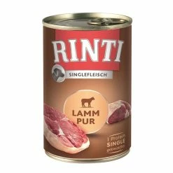 Rinti Singlefleisch Lamm Pur | 12 X 400g Hundefutter Nass