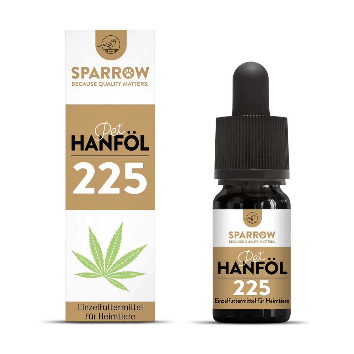 Sparrow Pet Vollspektrum Hanföl 225 | 10ml