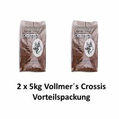 Vollmer´s [Paket] Vollmers Crossis | 2x 5kg Power Hundevollnahrung Vorteilspackung